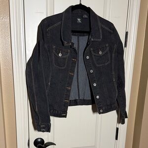 Black Denim Jean Jacket